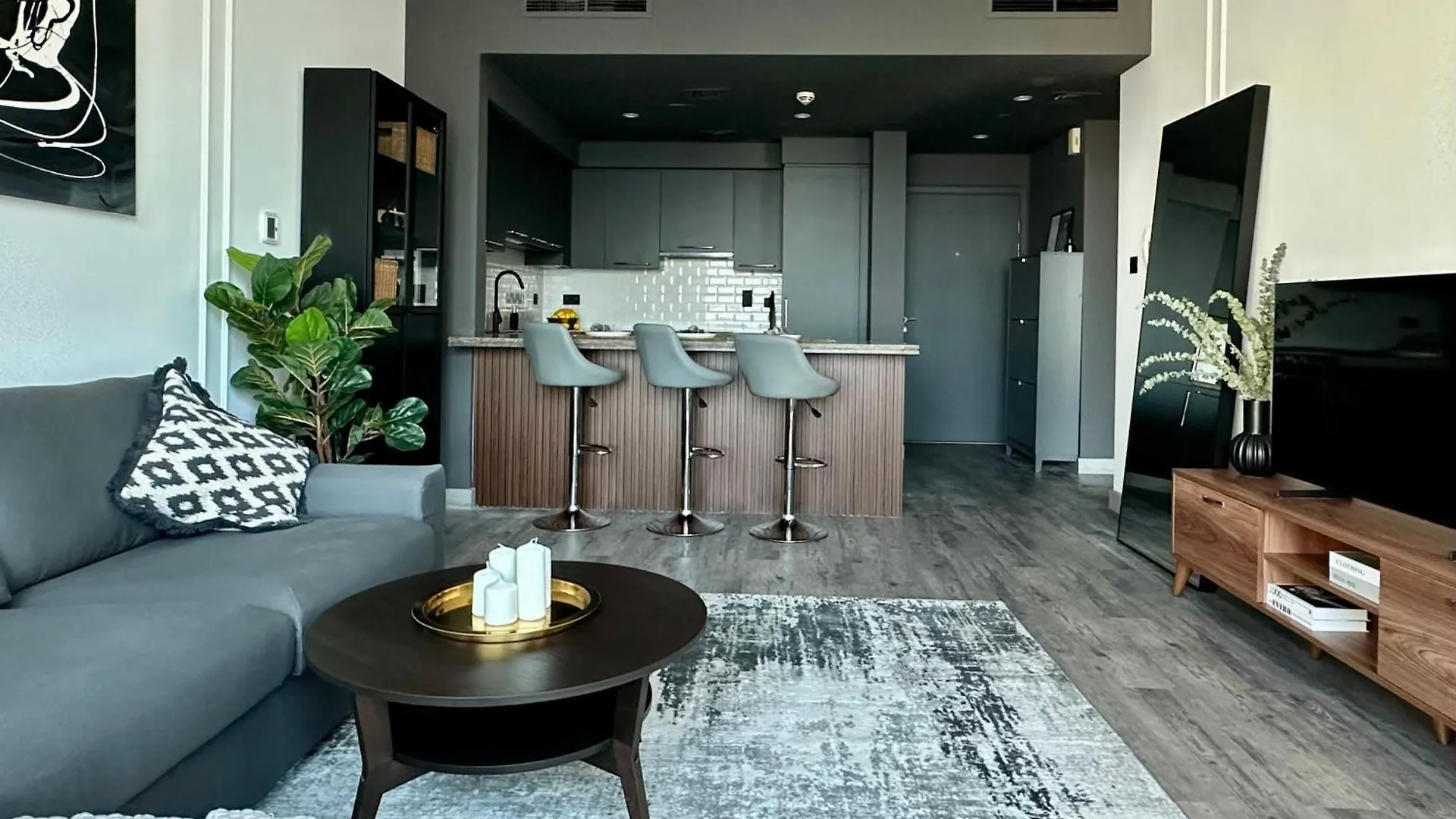 公寓 1-Br With Sunset Terrace, Golf & Lake View In Mosela, The Greens 迪拜