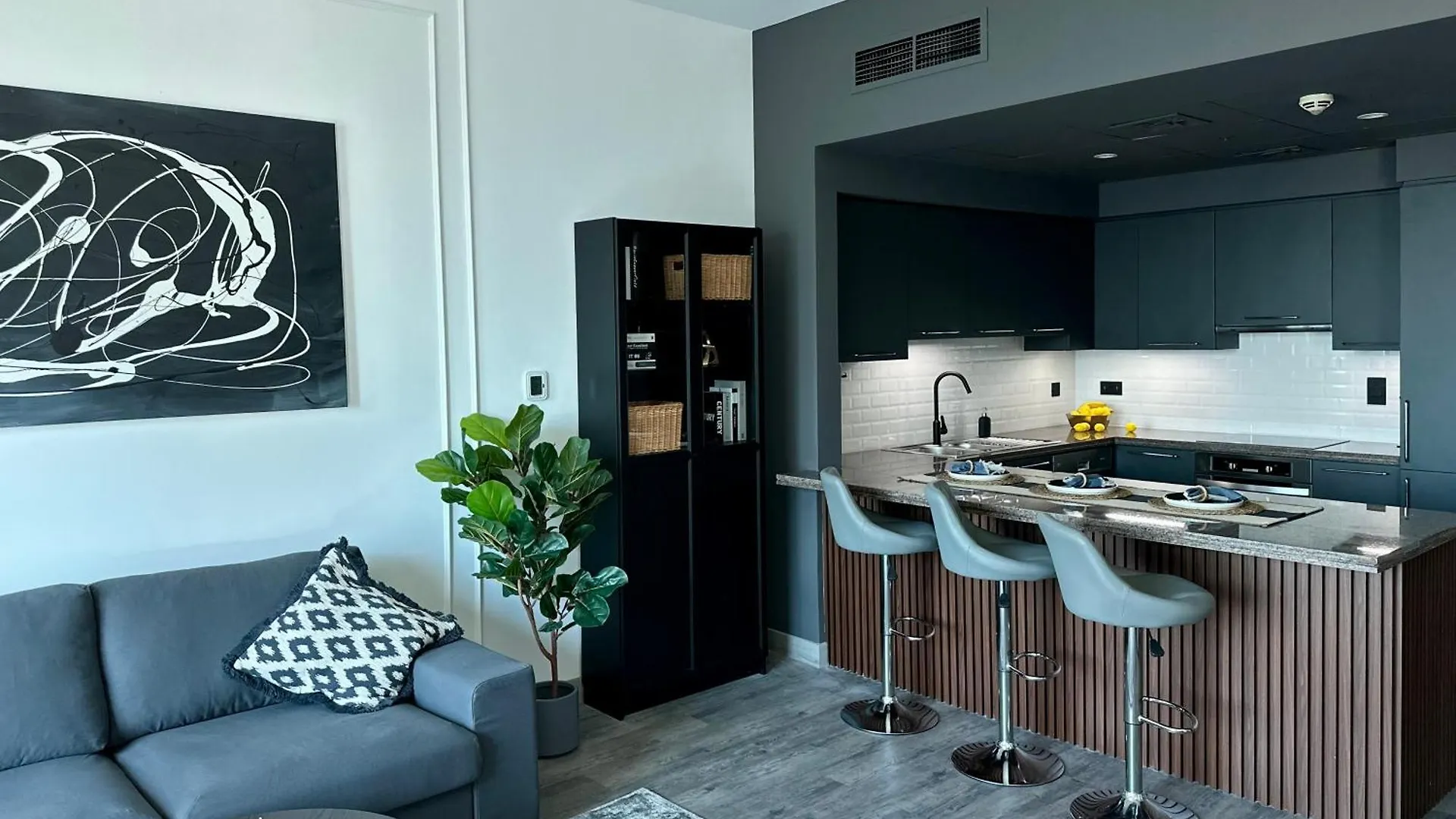 1-Br With Sunset Terrace, Golf & Lake View In Mosela, The Greens 迪拜 0*,